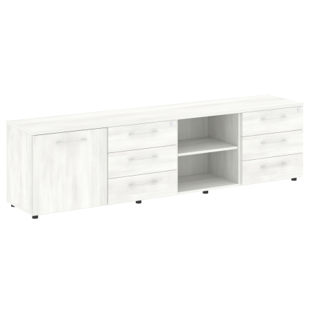 Тумба модульная LT.TS 4.1 2200x450x580 (Снежная Патина)