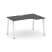 Стол рабочий эргономичный SN-5A.SPA-001(R) (1380х600/980х750) (Тиквуд Светлый/Металл Антрацит)