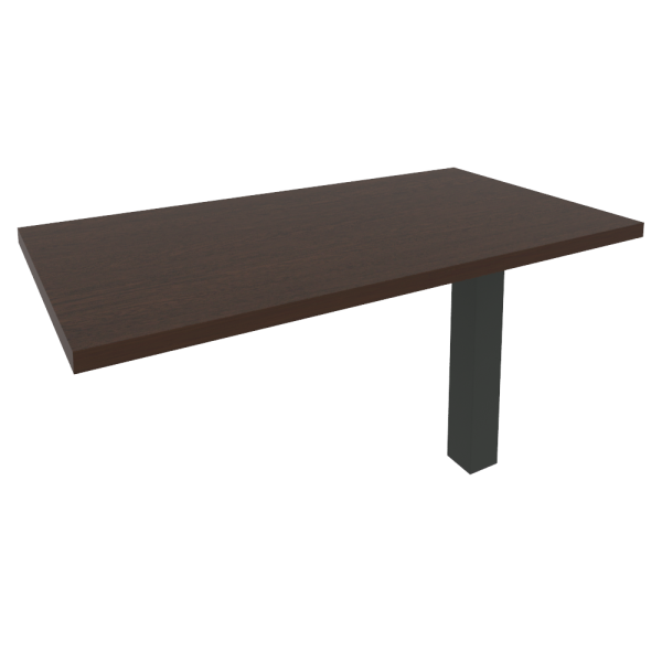 Брифинг-приставка опора в комплекте First KB-5 1300x700x765 (Венге)