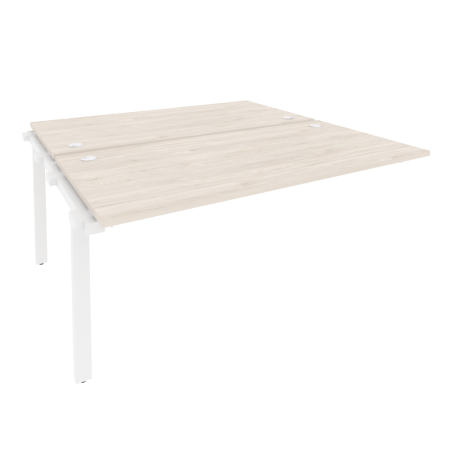 Наборный элемент рабочей станции на м/к Onix O.M-2.NRS-4.8 1580x1635x750 (Денвер Светлый/Белый Металл)