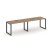Рабочая станция 1 сторонняя SN-6O.ORS-014 (3160х700х750) (Тиквуд Светлый/Металл Антрацит)