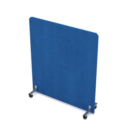Акустическая мобильная перегородка SOFTOffice 011.МП.1214 1200x377x1400 (Indigo)