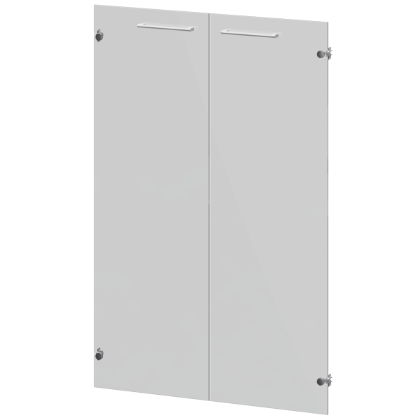 Фасады стеклянные Кортез KZF-38S(Б)  784x4x1158 (Тонированный)