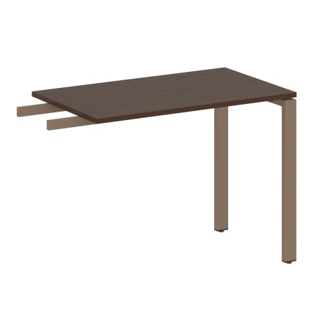 Приставной элемент БП.ПР-3 1000x600x750 (Венге Цаво/Мокко металл)