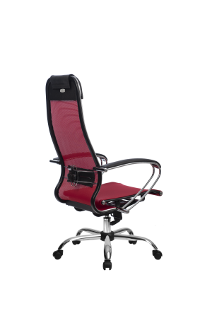 Кресло для руководителя Метта МЕТТА-12(MPRU)/подл.131/осн.003 (Красный)