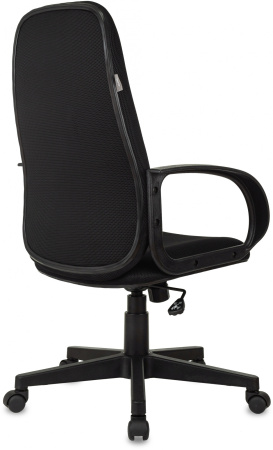 Кресло руководителя CH-808AXSN черный TW-11 крестов. пластик (Черный)