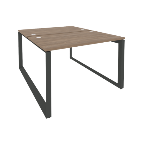 Рабочая станция на О-образном м/к Onix O.MO-D.RS-2.2.7 1180x1475x750 (Дуб Аризона/Черный металл)