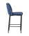 Стул полубарный Лоренс велюр синий (Стул полубарный Лоренс синий)