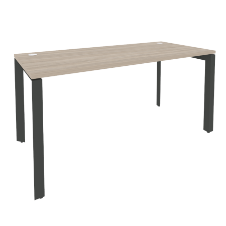 Стол рабочий на П-образном м/к Onix O.MP-SP-4.7 1580x720x750 (Дуб Аттик/Черный металл)