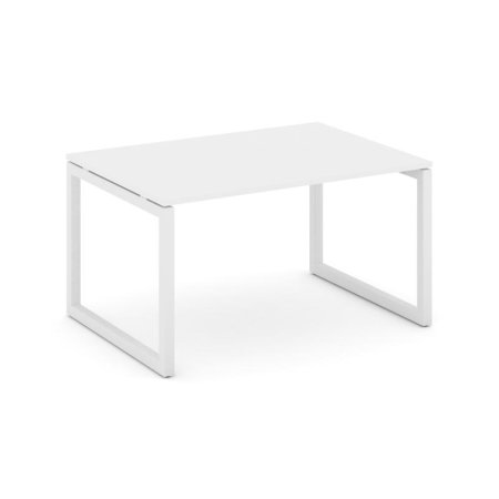 Стол переговорный SN-5O.SPRG-001.3 (980х980х750) (Белый/Металл Белый)